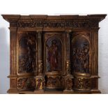 Large Complete Renaissance Altarpiece of the 16th century, Castilian school of the Ducete brothers,