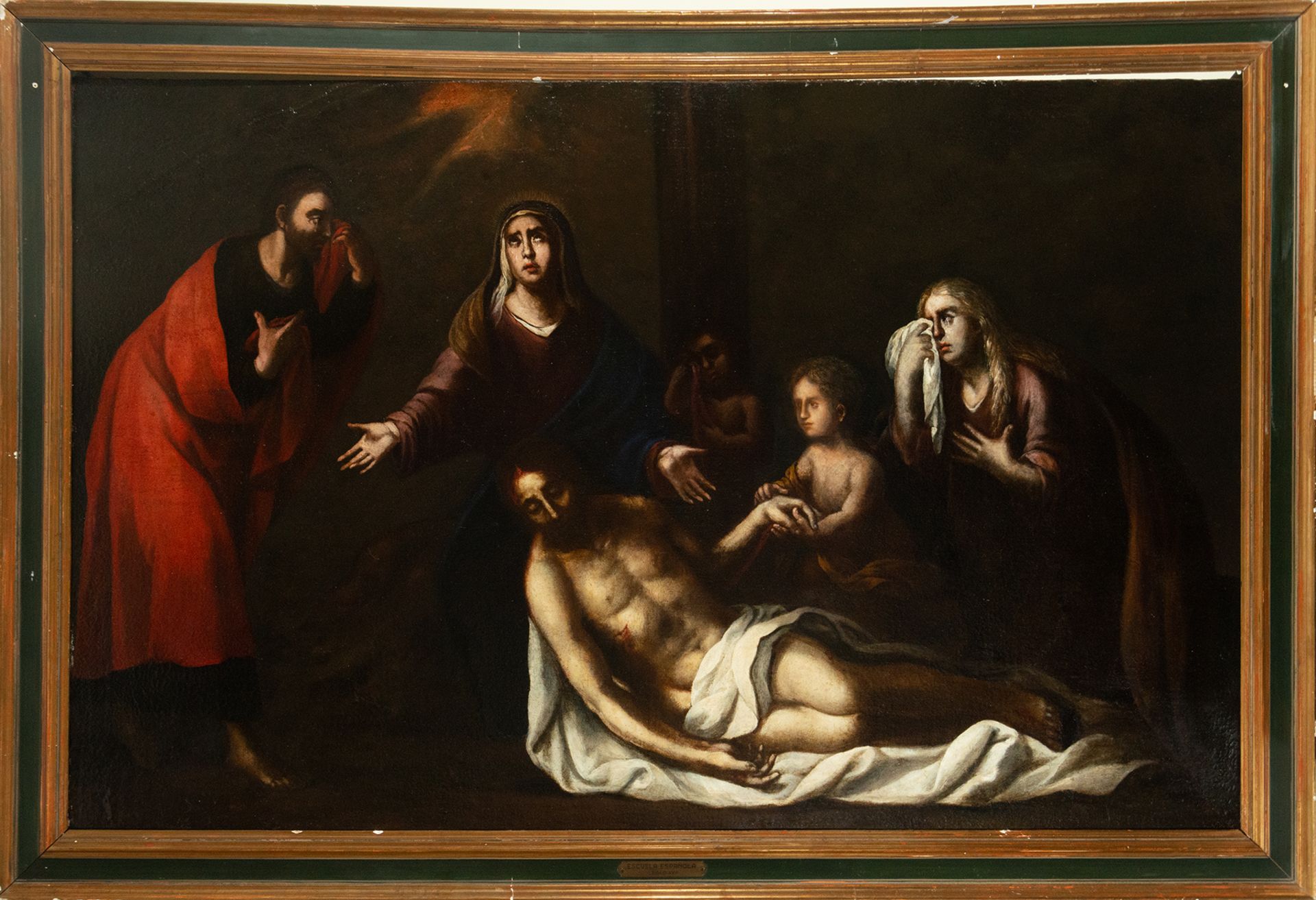 Sevillian School 17th century. Pietà