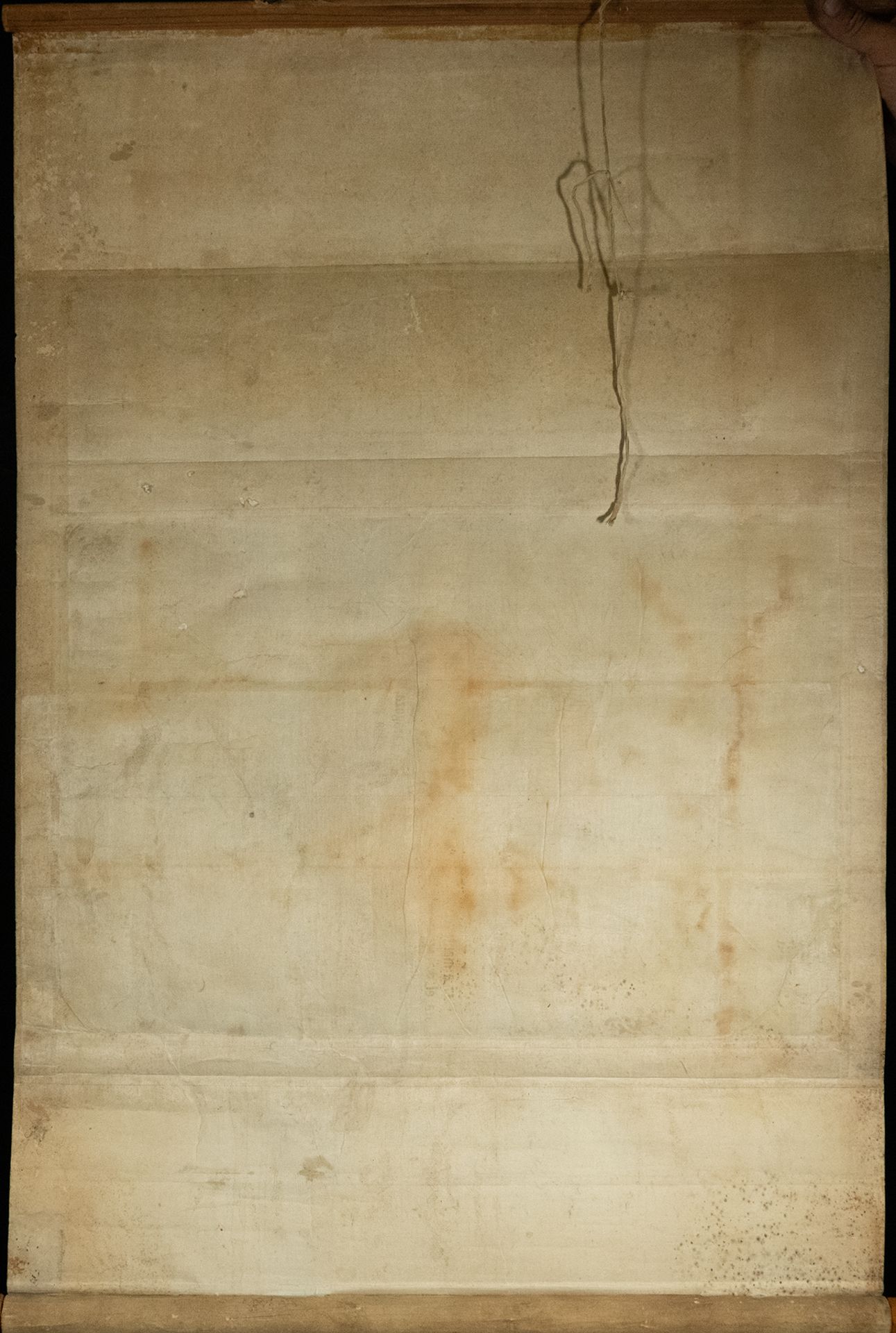 Foldout on Buddhist Temple Crane scroll, China, 19th century, sealed - Image 2 of 2