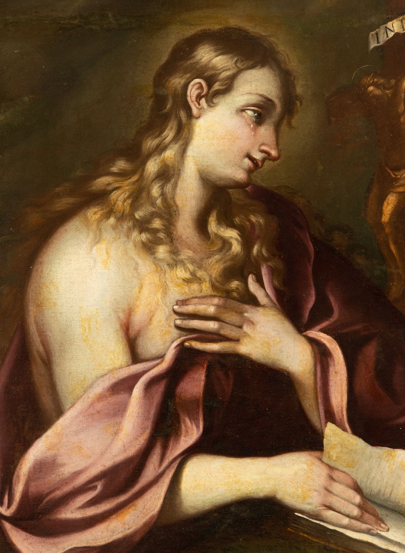 Italian school, 17th century Magdalene - Image 2 of 6