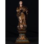 Immaculate Virgin of New Spain, 17th century Mexican colonial work, possibly Puebla