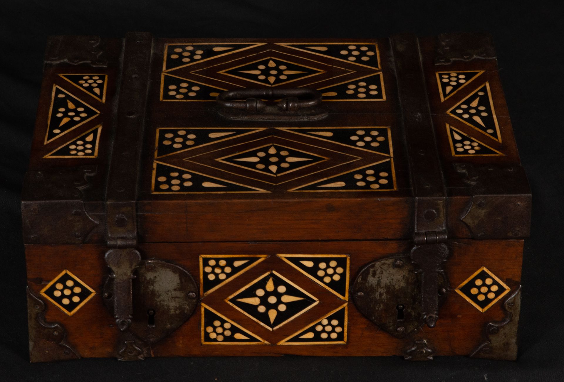 Document Holder or English Colonial Ship's Chest, South India, 18th century