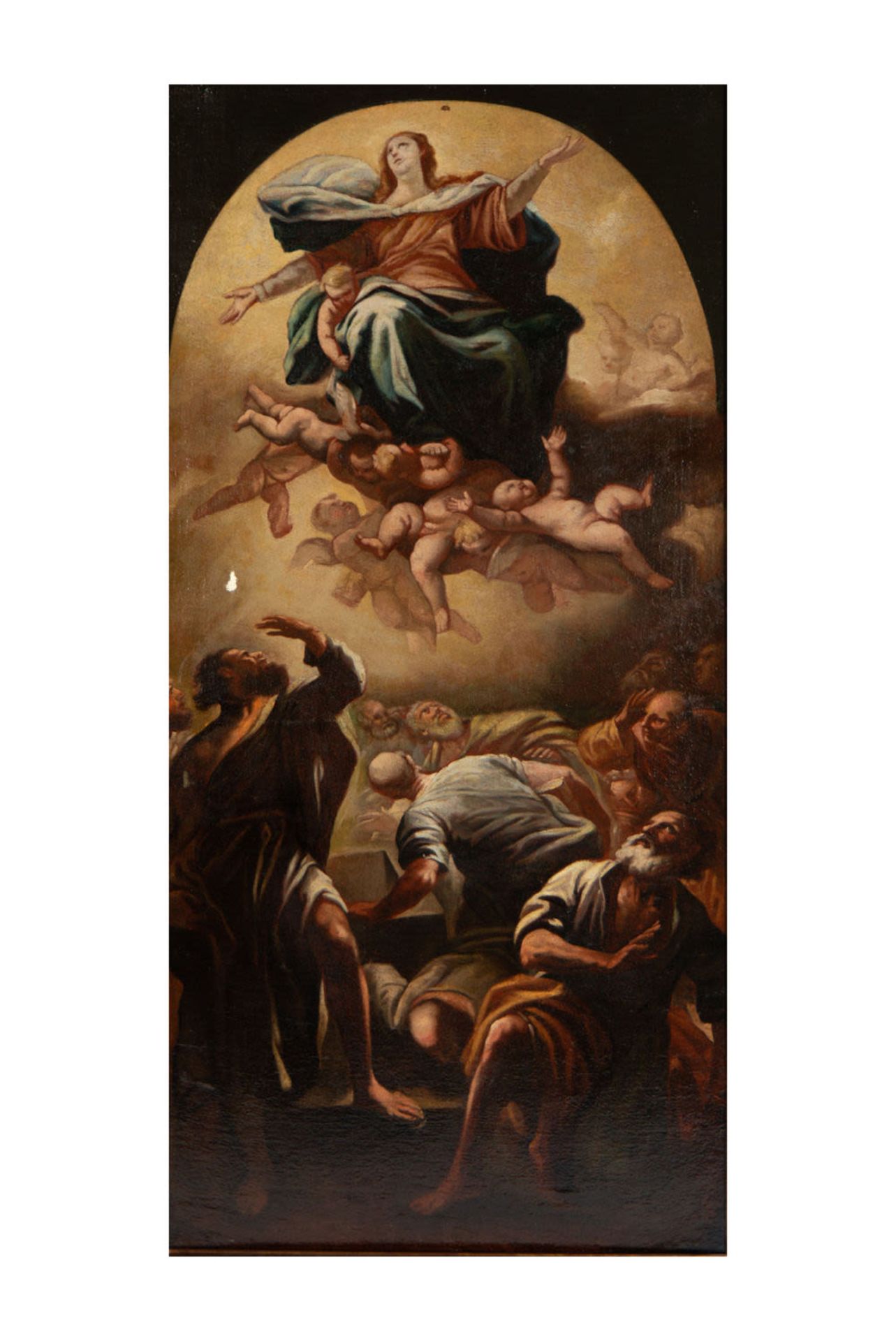 The Ascension of the Virgin, Italian school of the XVII - XVIII century - Image 2 of 13