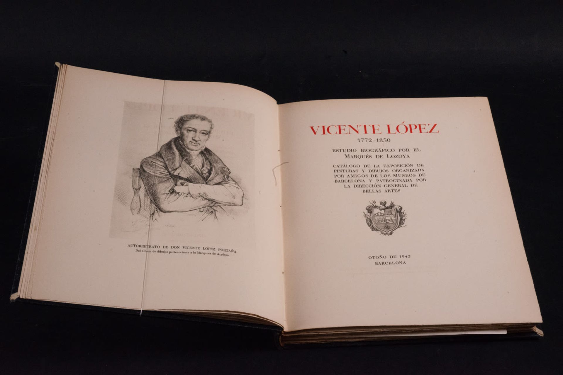 Vincent Lopez (1772 - 1850). Biographical study by the Marqués de Lozoya - Image 3 of 6