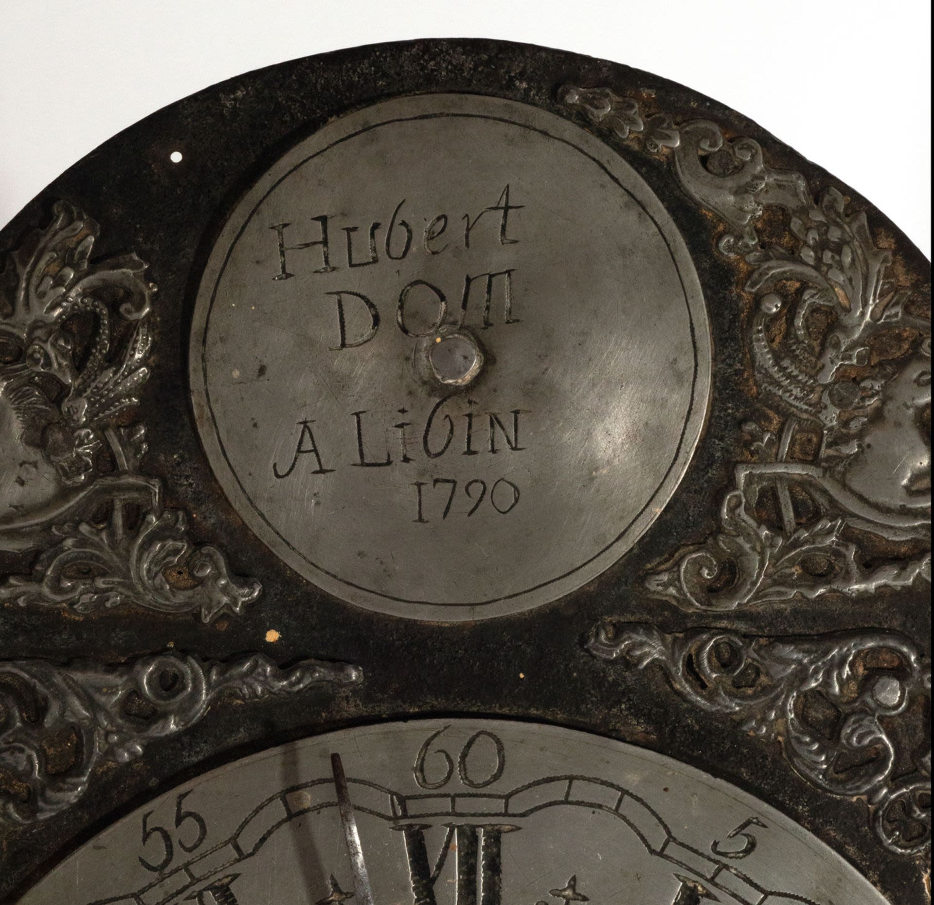 Hubert Dom Wall Clock, Circa 1790, Lubin, Belgium, 18th Century Belgian School - Image 2 of 5