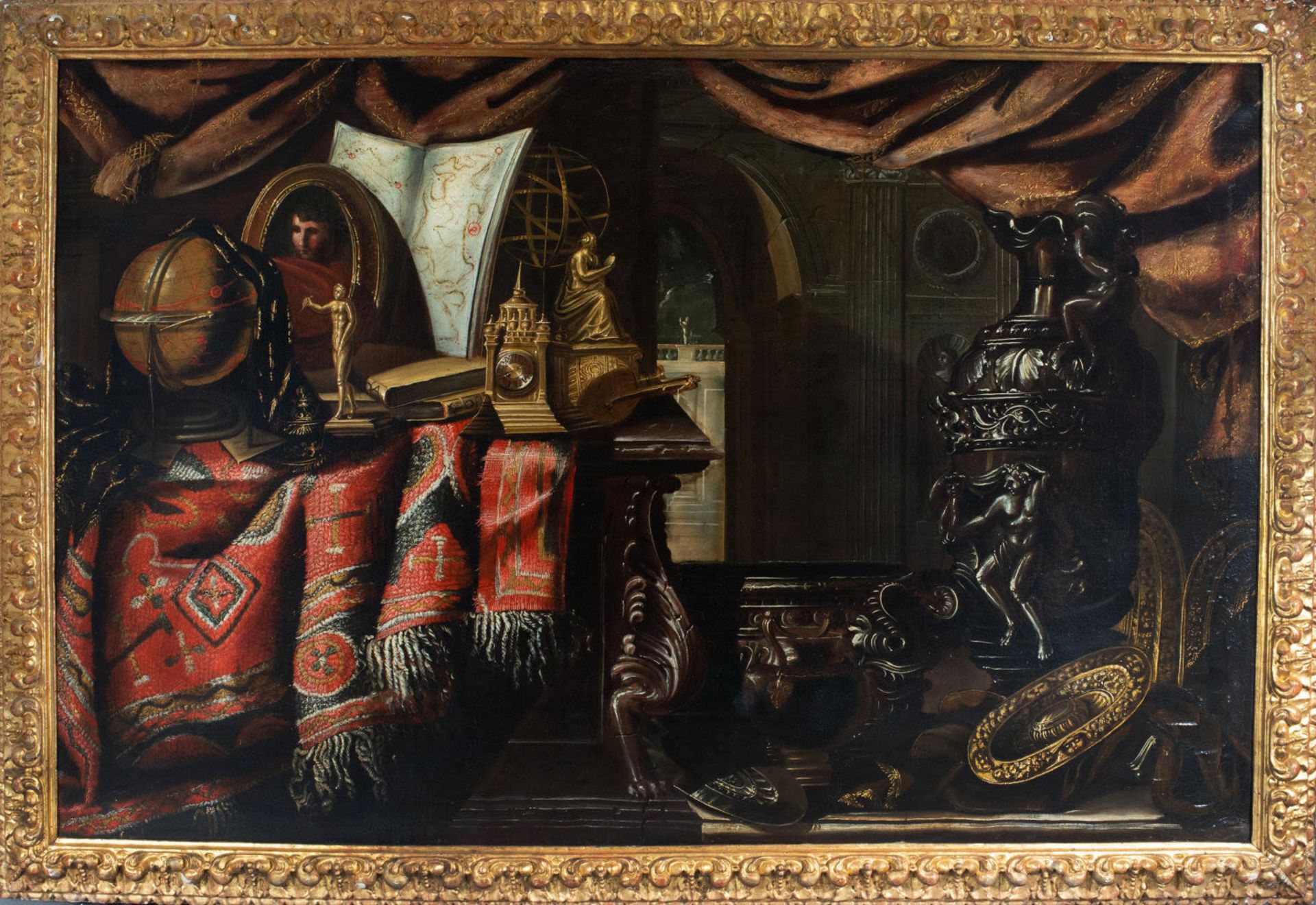 FRANCESCO NOLETTI, CALLED IL MALTESE (VALLETTA C. 1611 - ROME, 1654), LARGE PAIR OF STILL LIFES WITH - Image 13 of 21