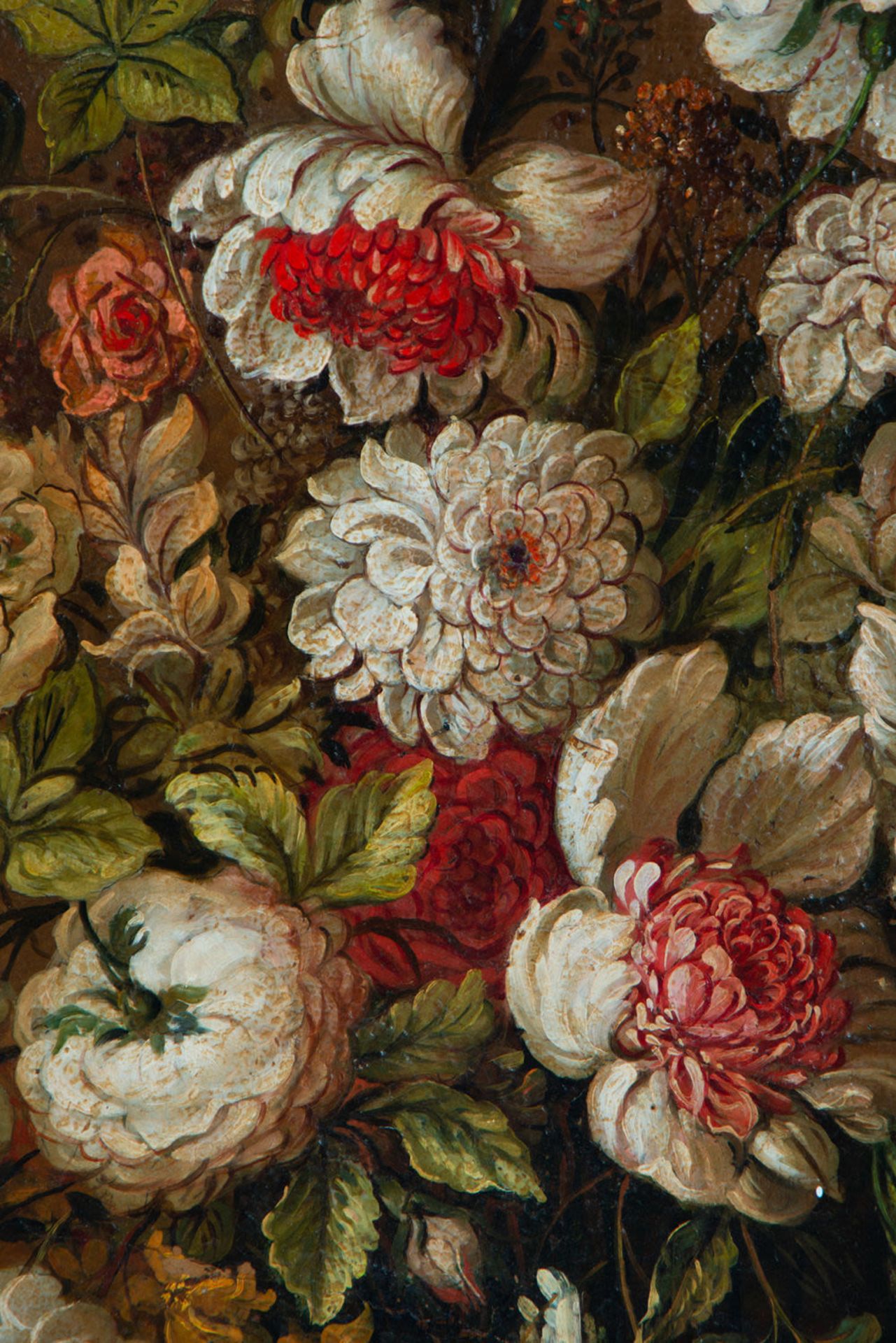 Pair of large still lifes of Flowers, Dutch school of the 17th - 18th century - Image 19 of 20