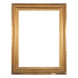 Smooth frame in gilded wood, XIX - XX century