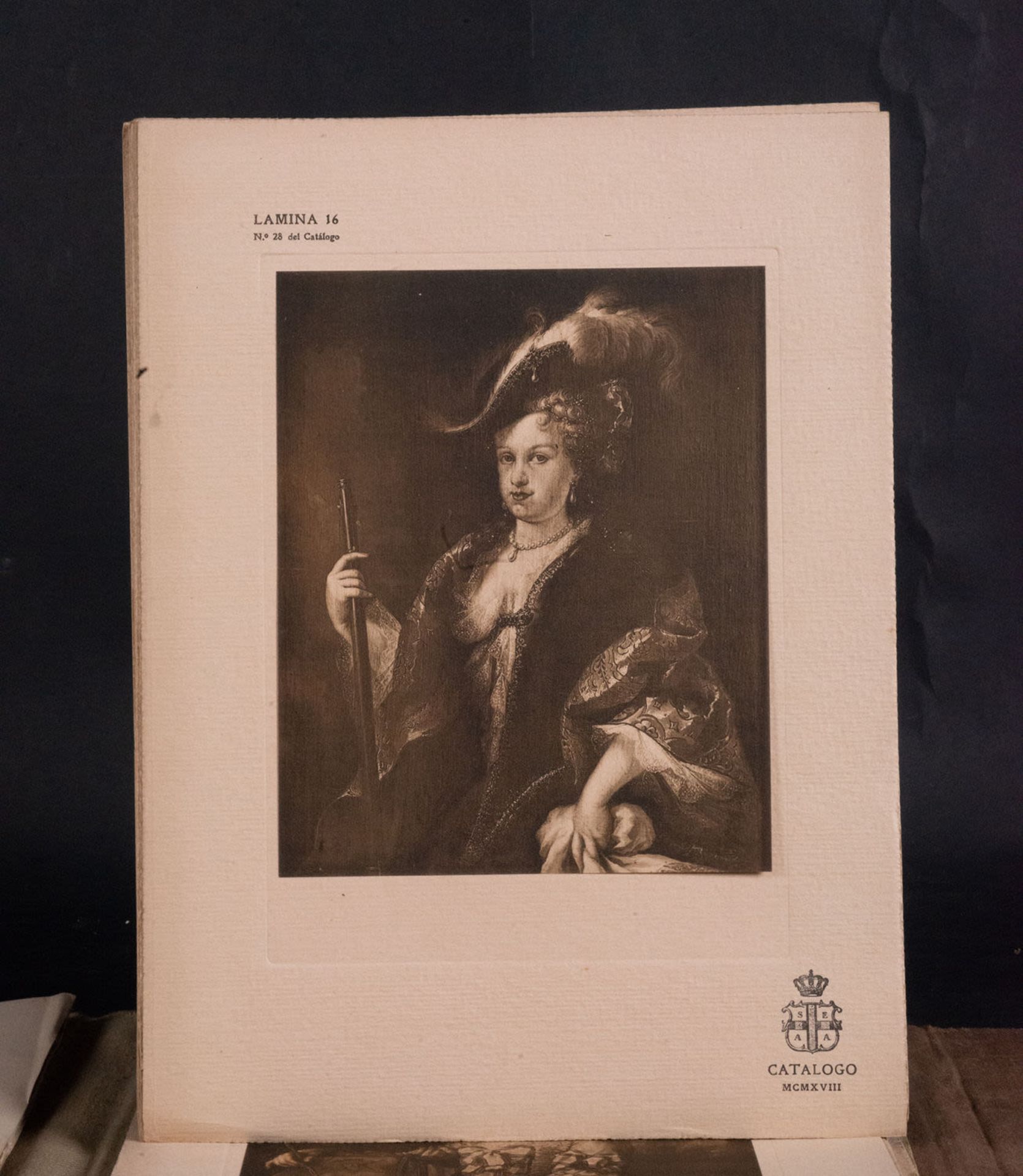 Catalog of the Exhibition of Portraits of Spanish Women. VV. AA. - Image 7 of 7