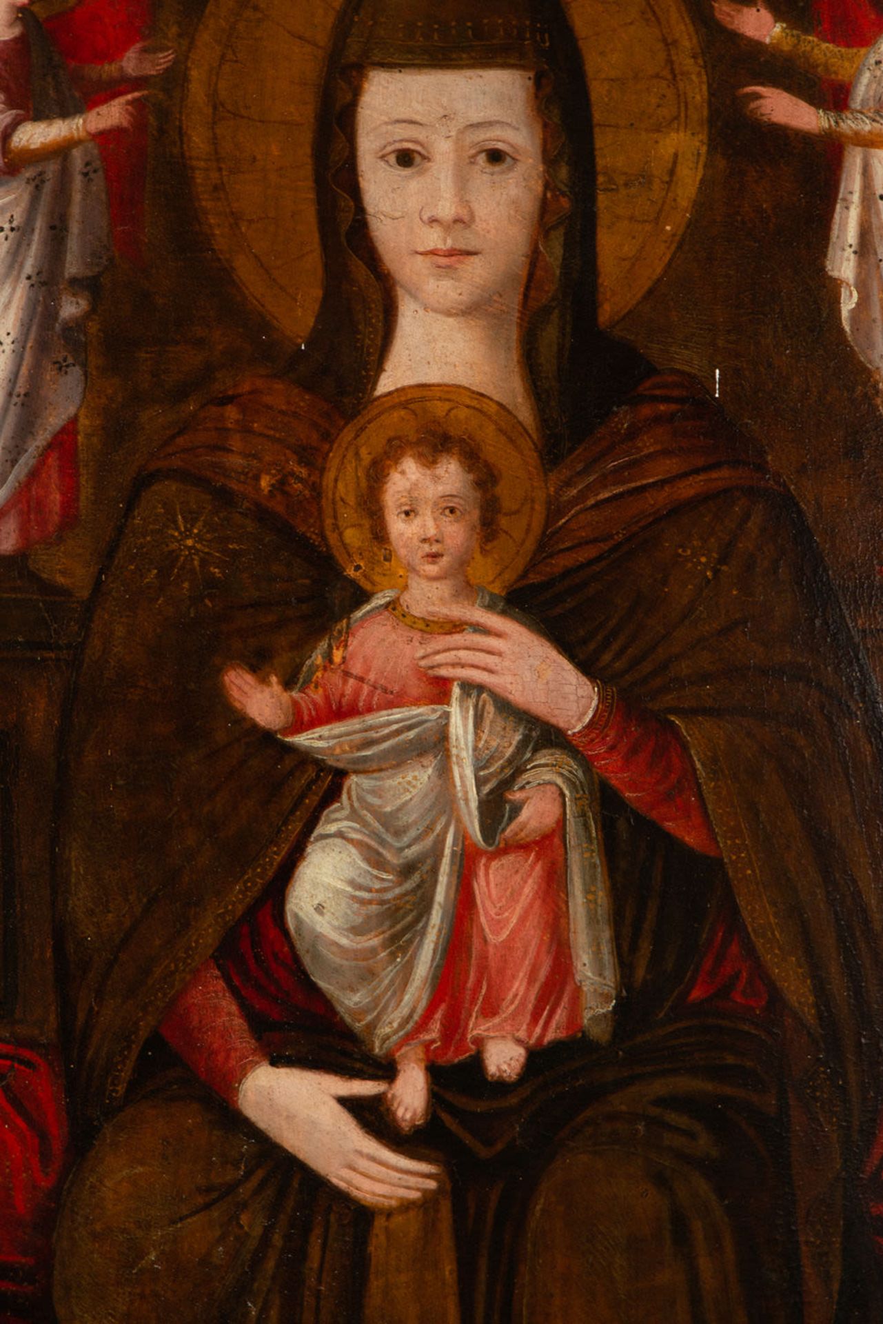 Virgin of the Pópolo, Italian school of the 16th century - Image 3 of 5