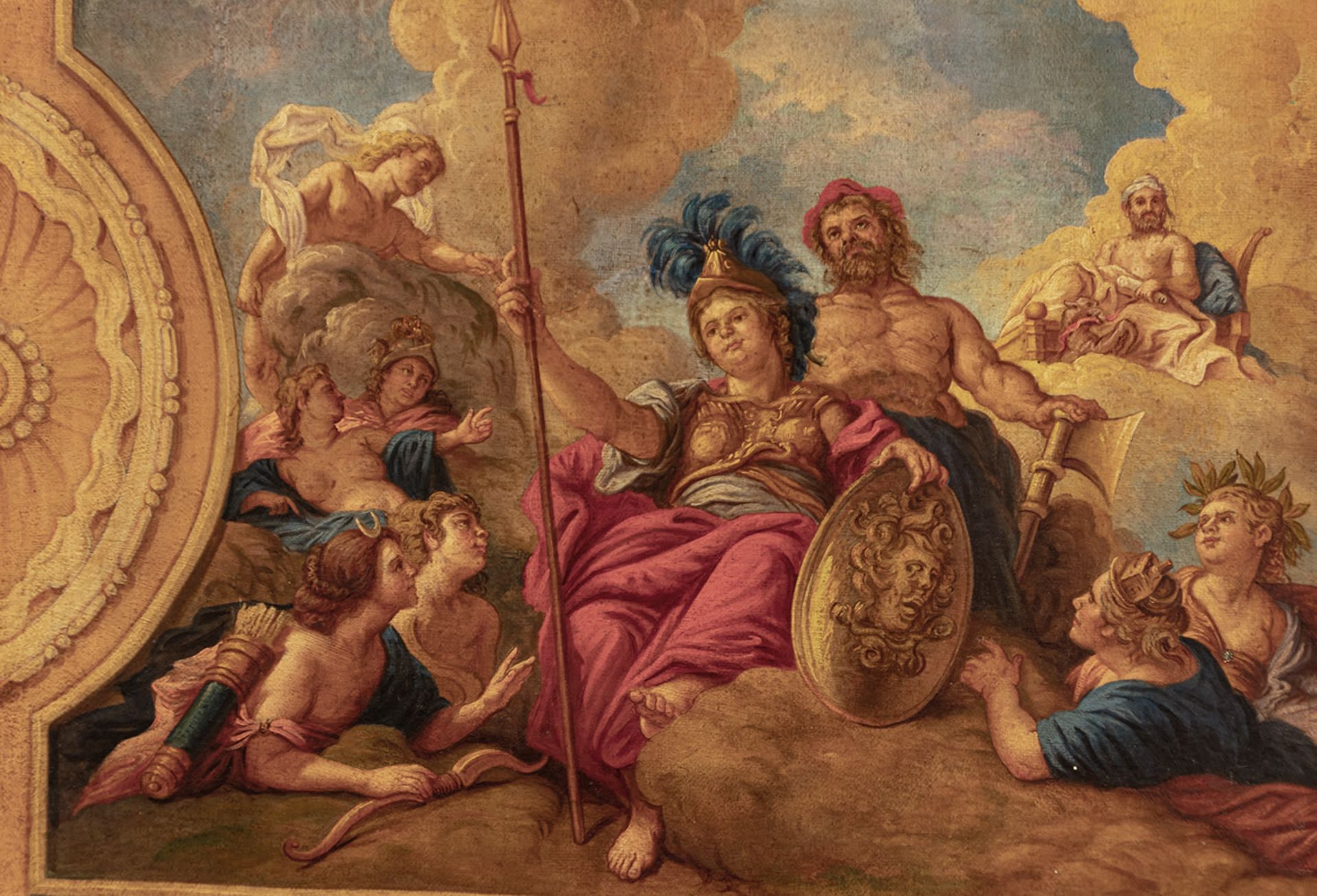 Goddess Mars, Spanish or Italian school from the late 18th C. - Image 2 of 6