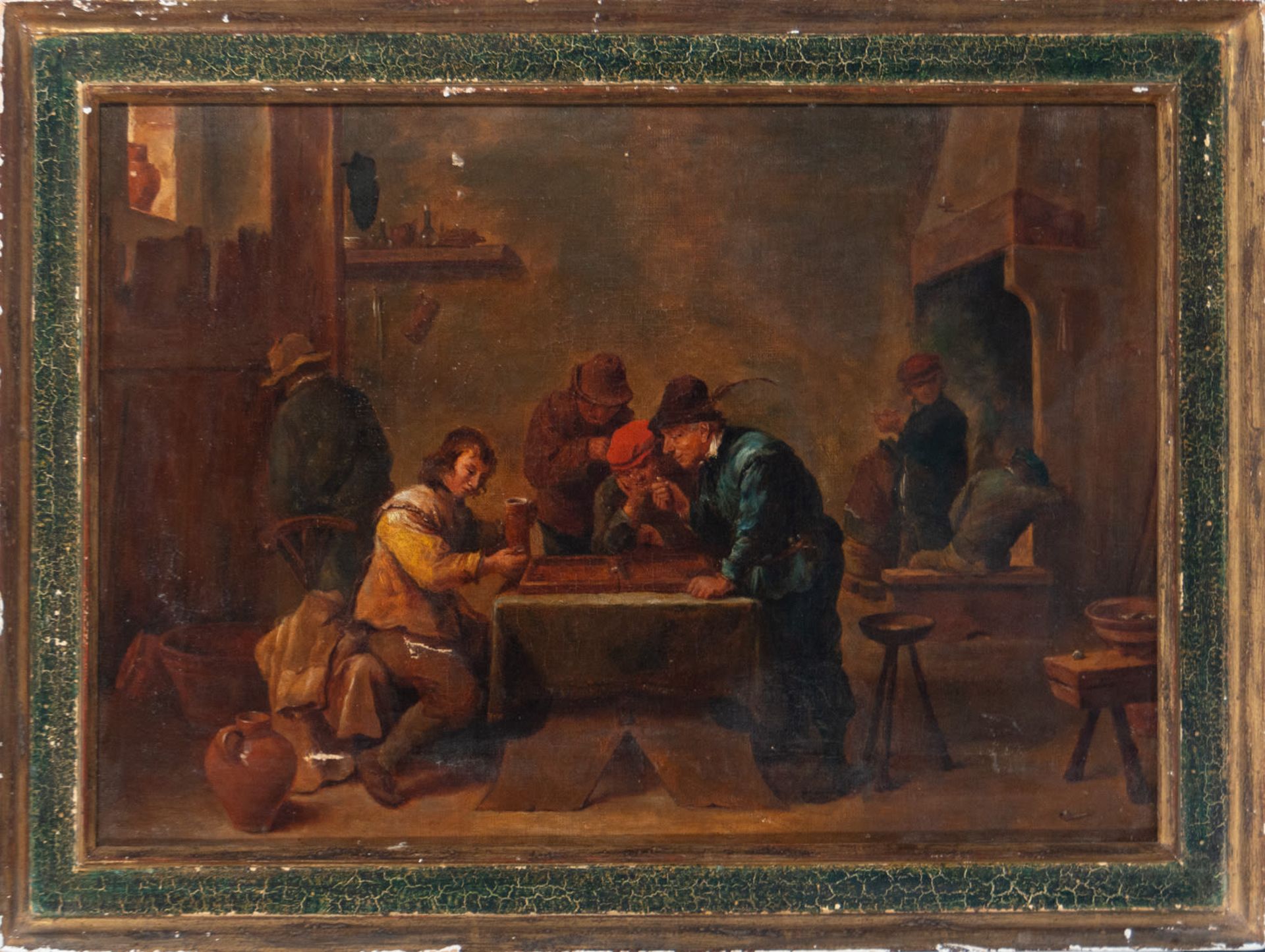 Tavern Scene, 17th Century Dutch School, Circle of David Teniers I