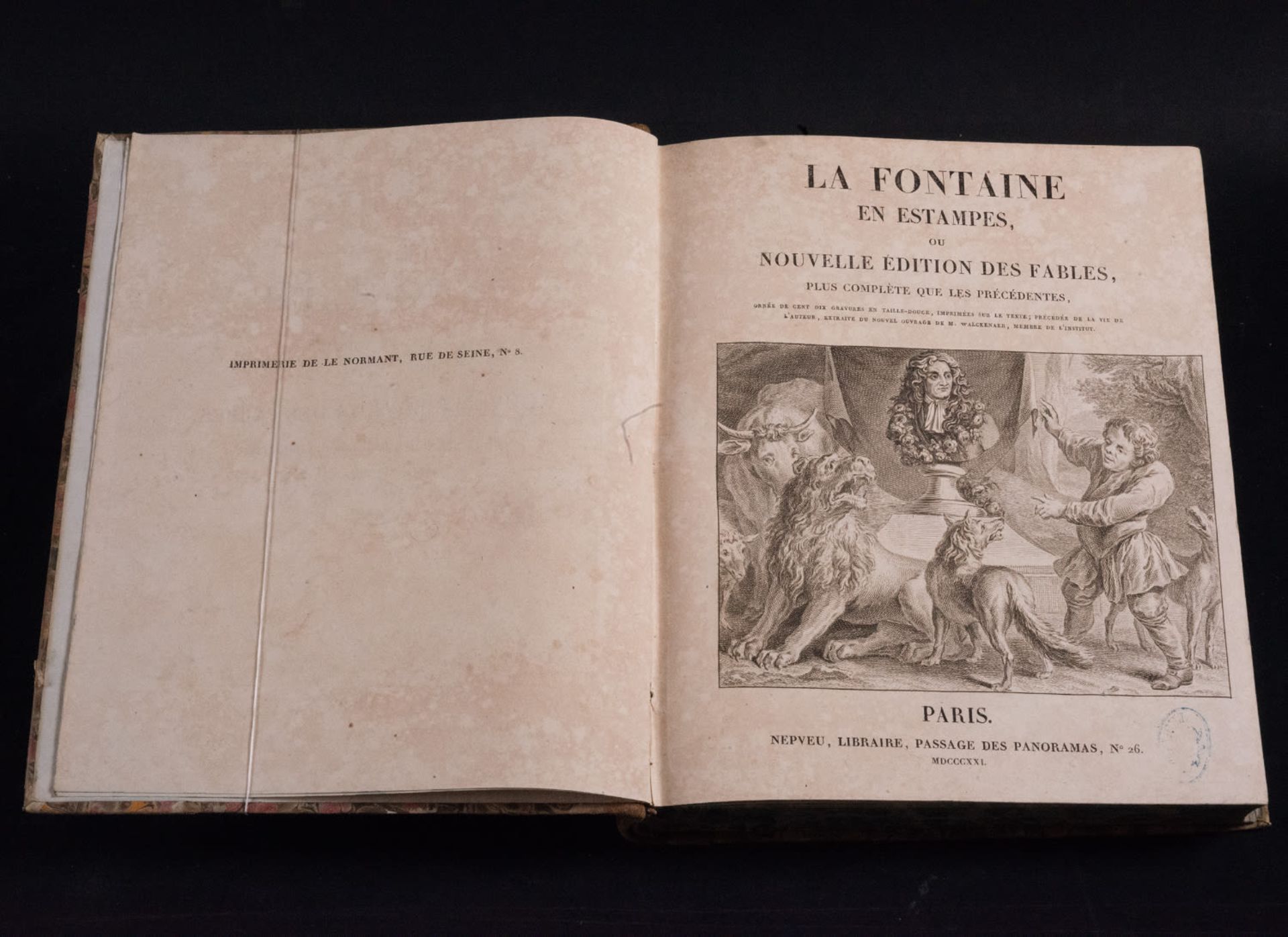 La Fontaine in Estampes, or Nouvelle Édition des Fables - Image 3 of 7
