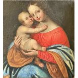 Madonna with Child, 18th century Italian school