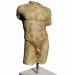 Torso of a Young Man, following models from classical Greece, 19th century