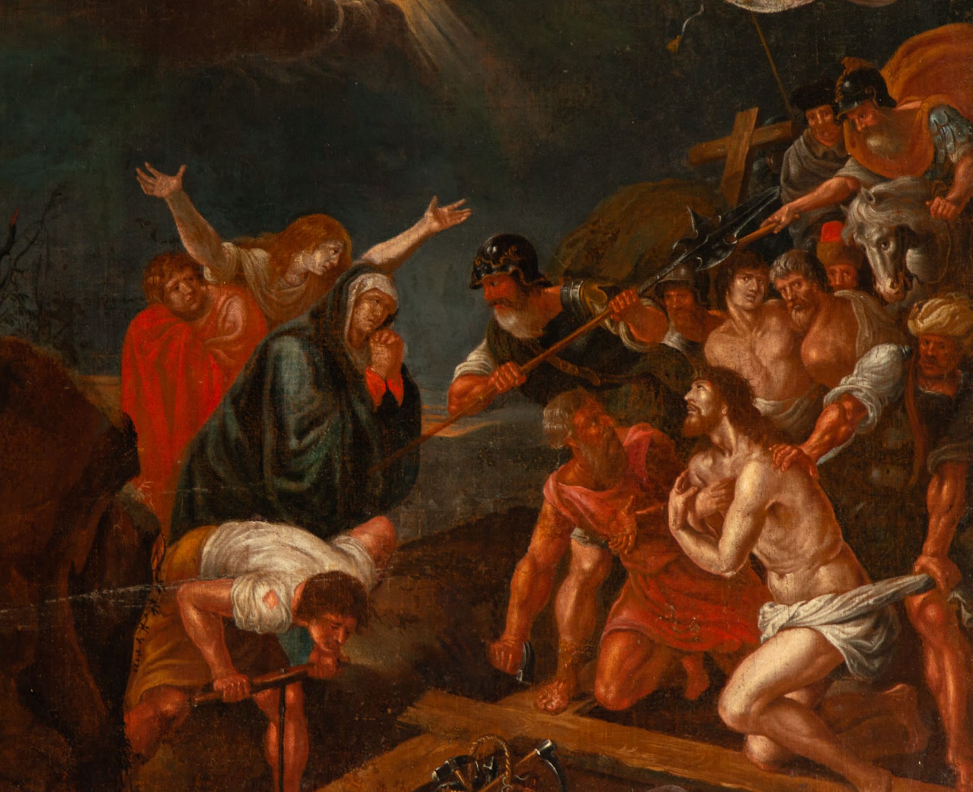 The Crucifixion of Christ, 17th century Flemish school - Bild 2 aus 6