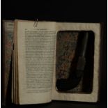 Rare and Original French Concealed Pistol Book for Disabled Self Defense from the 18th Century