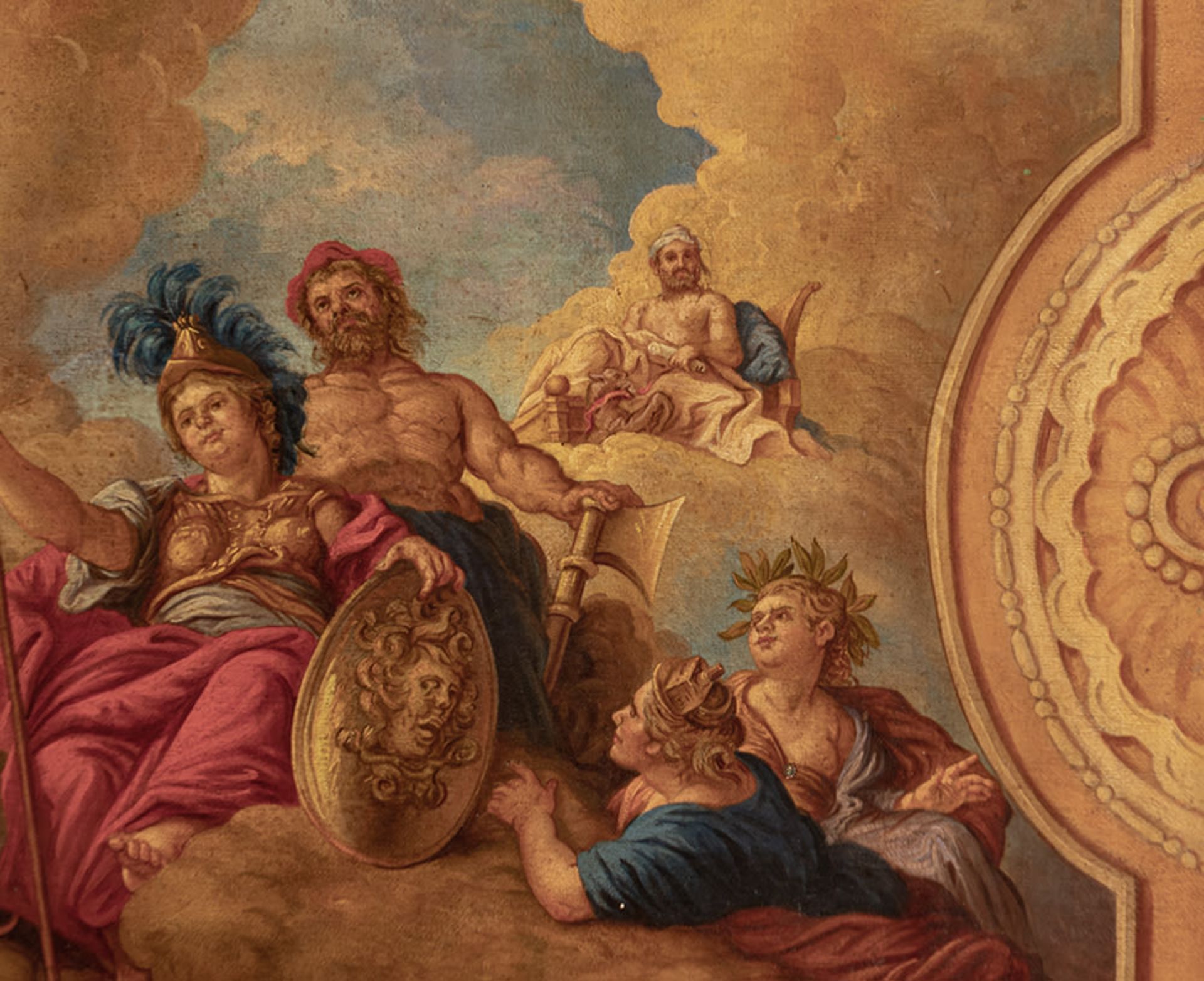 Goddess Mars, Spanish or Italian school from the late 18th C. - Image 3 of 6