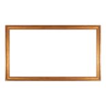 Large Smooth Frame in gilded wood, 20th century