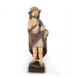 Christ the Good Shepherd, Colombian colonial school from the 18th century, New Grenada
