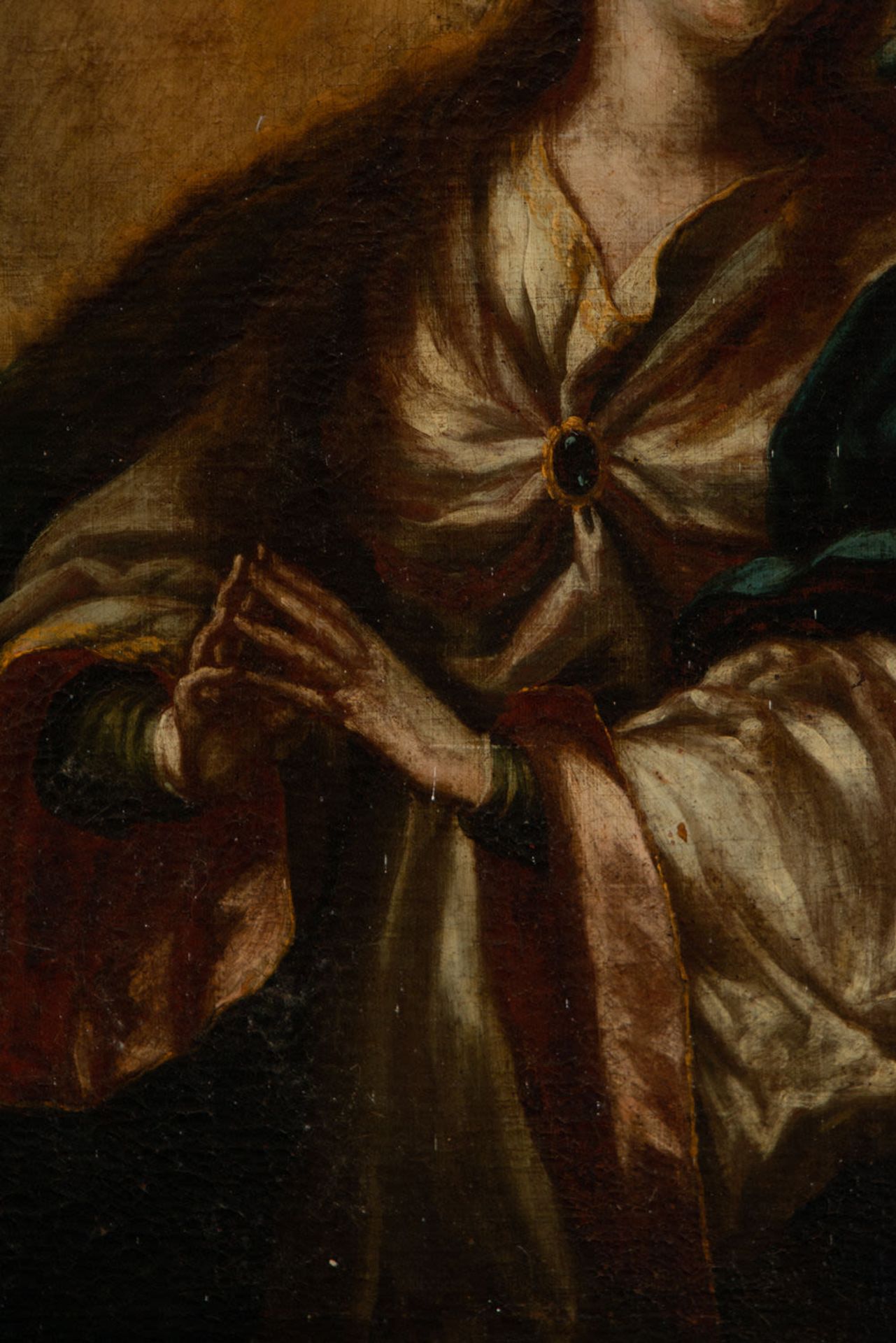 Large Immaculate Virgin, 17th century Madrid school - Image 2 of 6