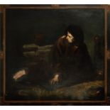 The Prodigal Son, Rodrigo de la Vega, Manuel Rodríguez de Losada, 19th century Sevillian school