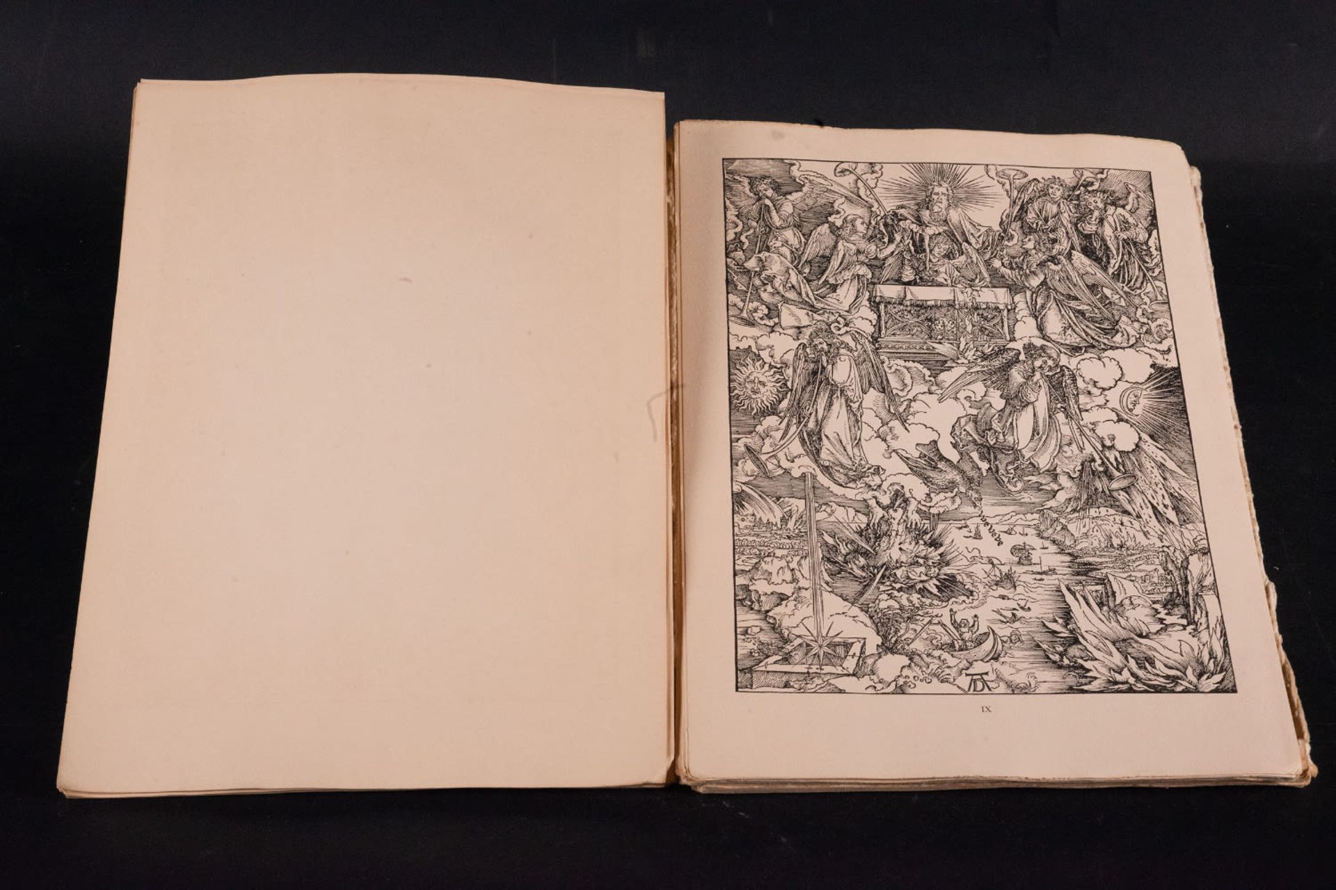 Die heimlich Offenbarung Die sechzehn Holzschnitte Albrecht Dürers zur Geheimen Offenbarung. Hubertu - Bild 5 aus 5