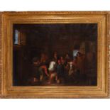 Tavern Interior Scene, circle of David Teniers, 17th century Flemish school