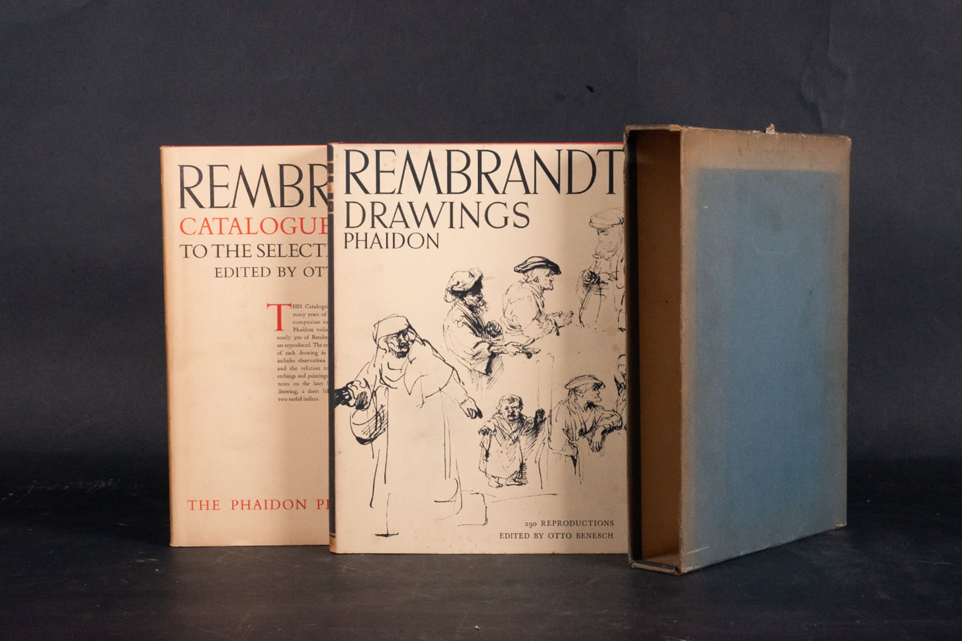 Rembrandt. Drawings & Catalog to the selected Drawings. otto benesch