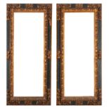 Pair of Frames in Spanish Baroque style, late 19th century