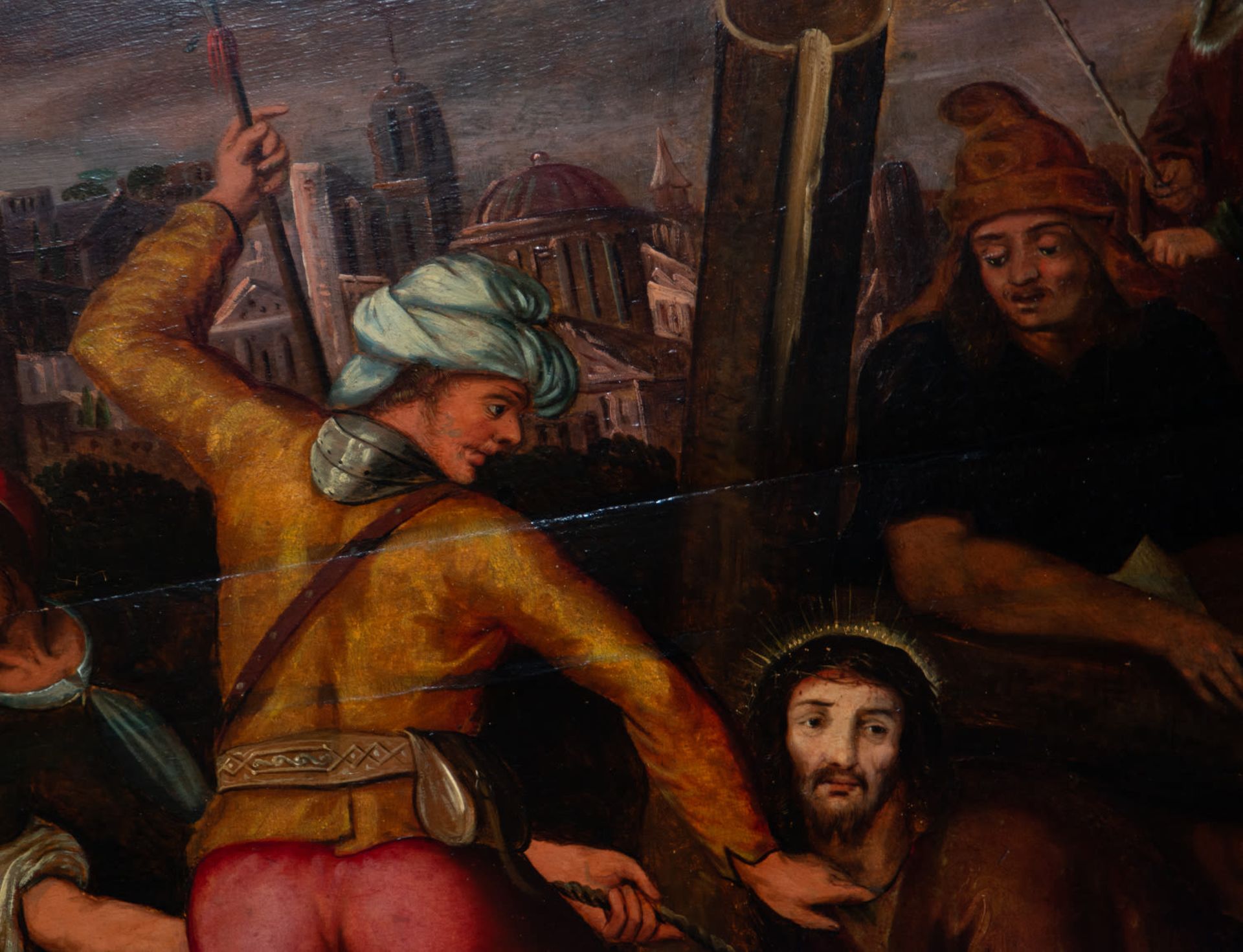 Christ on the Way to Calvary, Italo-Flemish school of the 16th century - Bild 3 aus 6