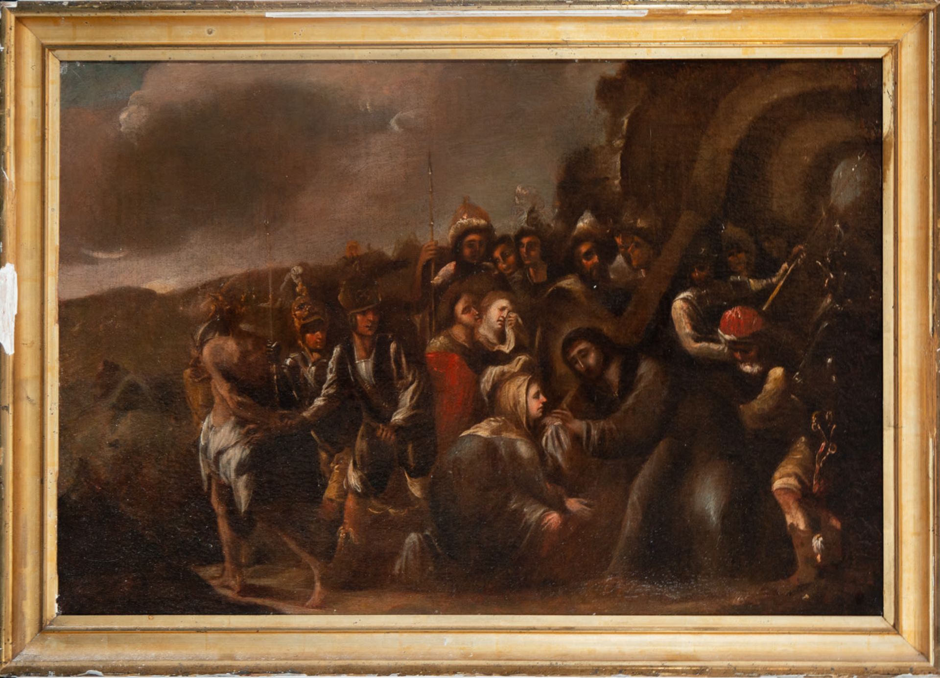 Christ carrying the Cross, Italian school of the 17th century