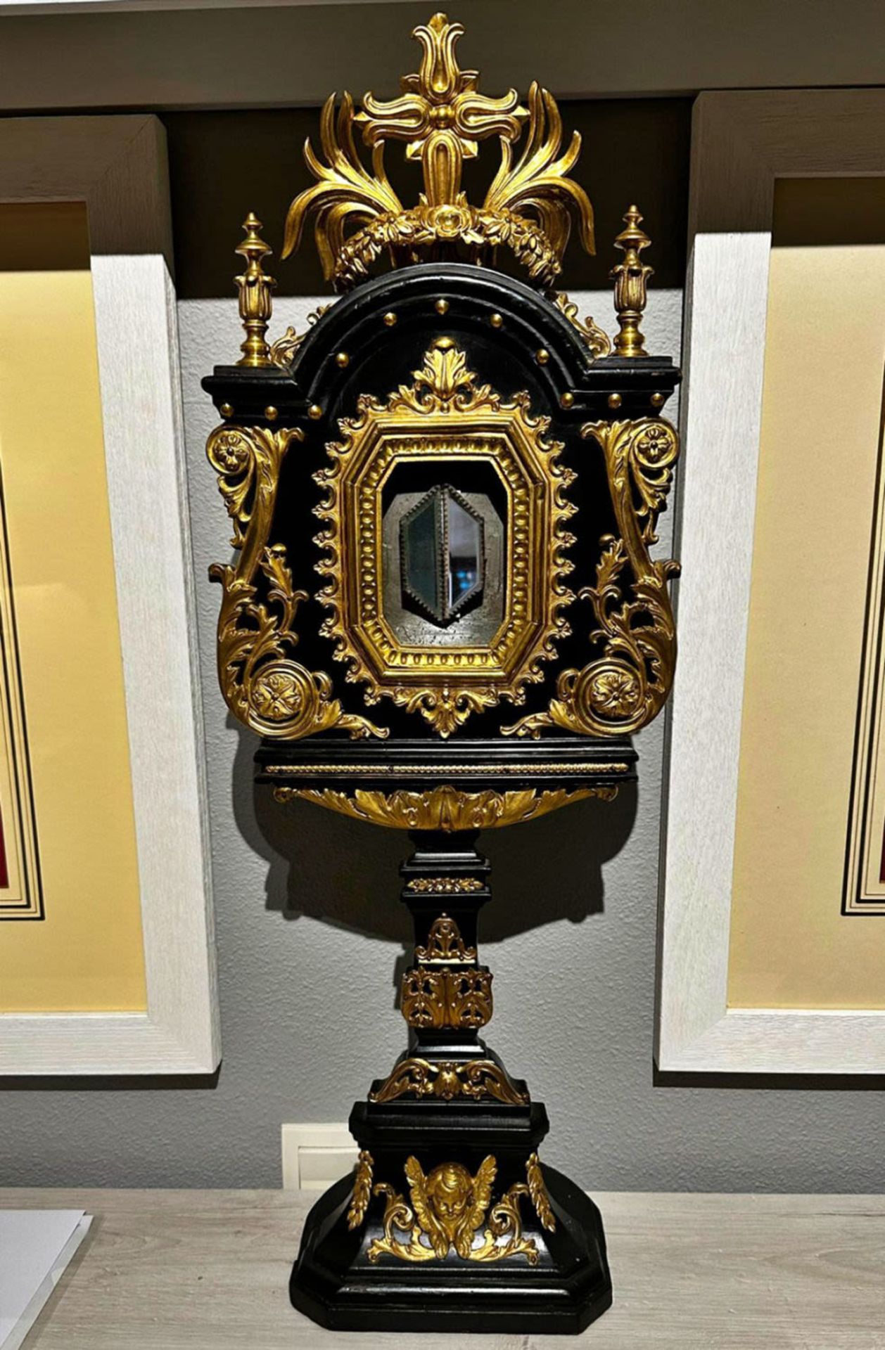 Great Monstrance Reliquary, Italy, 19th century - Image 3 of 7