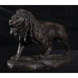 Italian bronze lion, 1950s