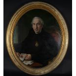 Large Portrait of Cardinal Antolín Monescillo y Viso and Primate Archbishop of Toledo with the Order