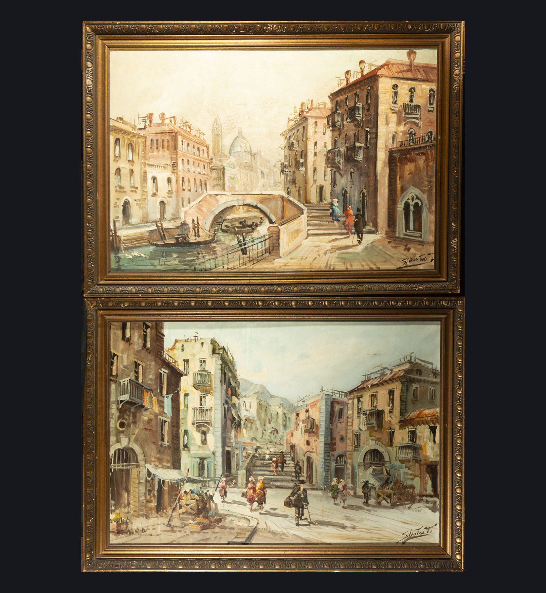 Pair of Views of Venice, Italian school of the early 20th century