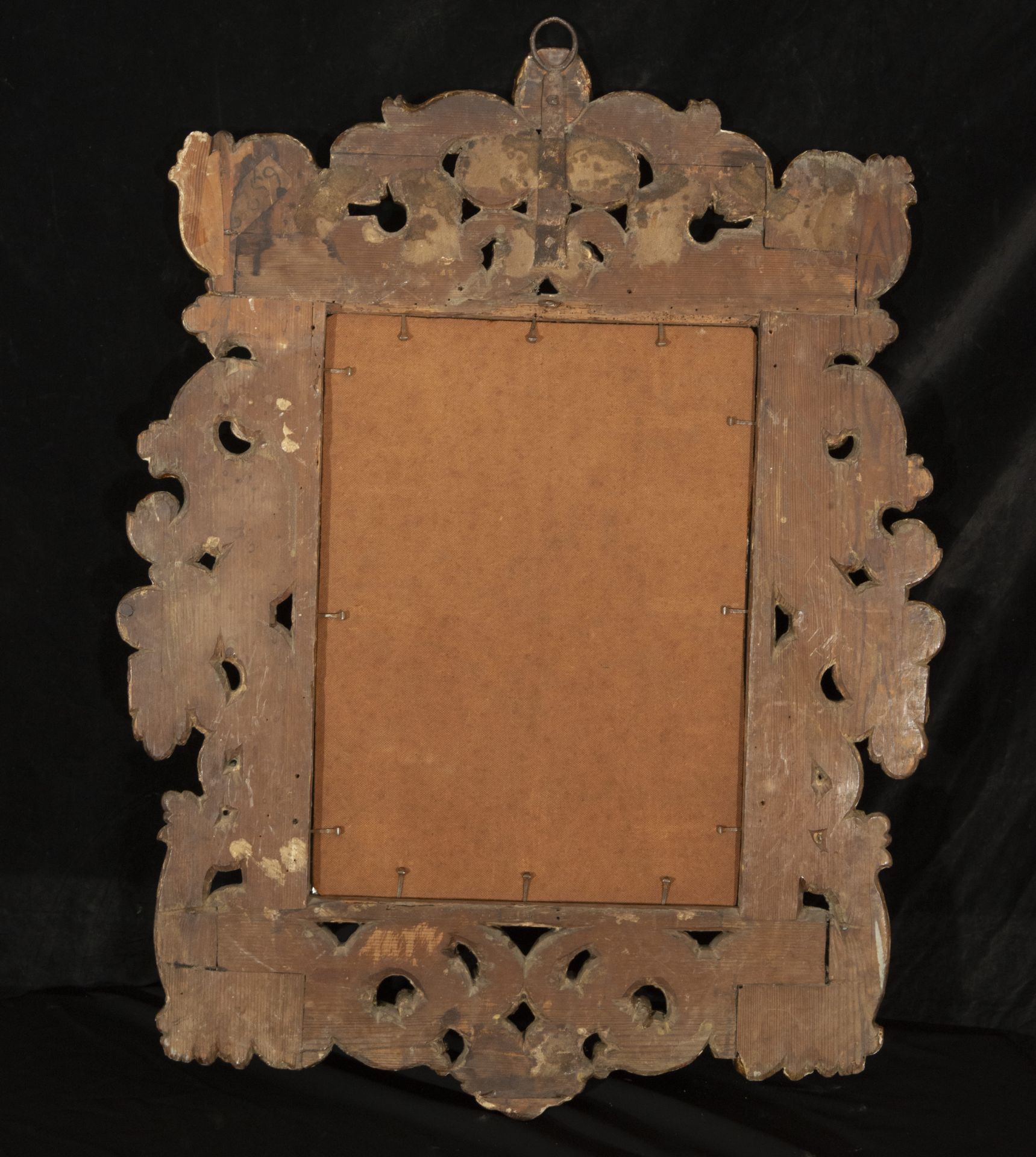 Mirror Frame in Cornucopia, Mexico, 17th century - Image 2 of 2