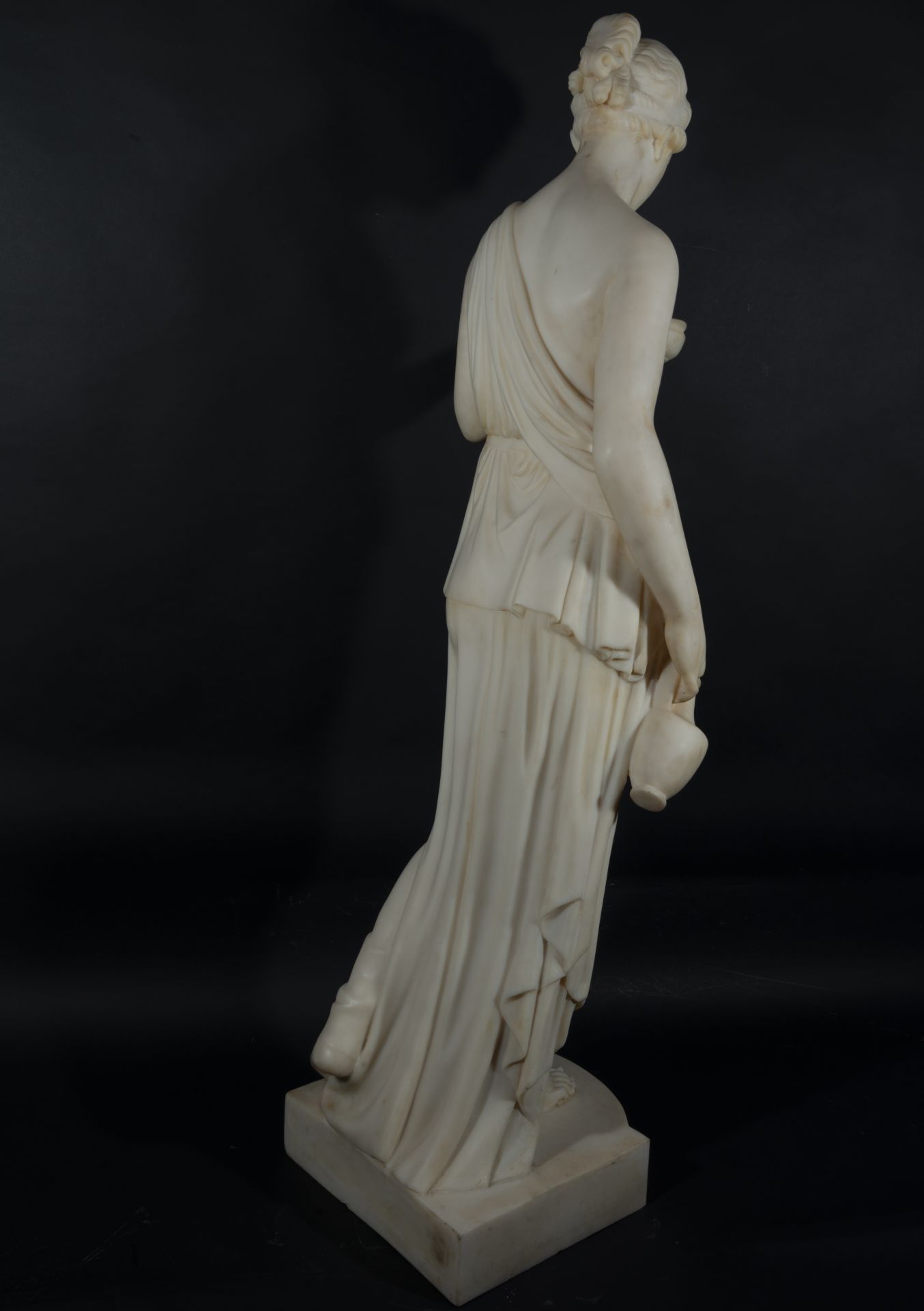 Large Decorative Italian Venus in carved Italian Alabaster for interior decoration, 20th century - Image 5 of 6