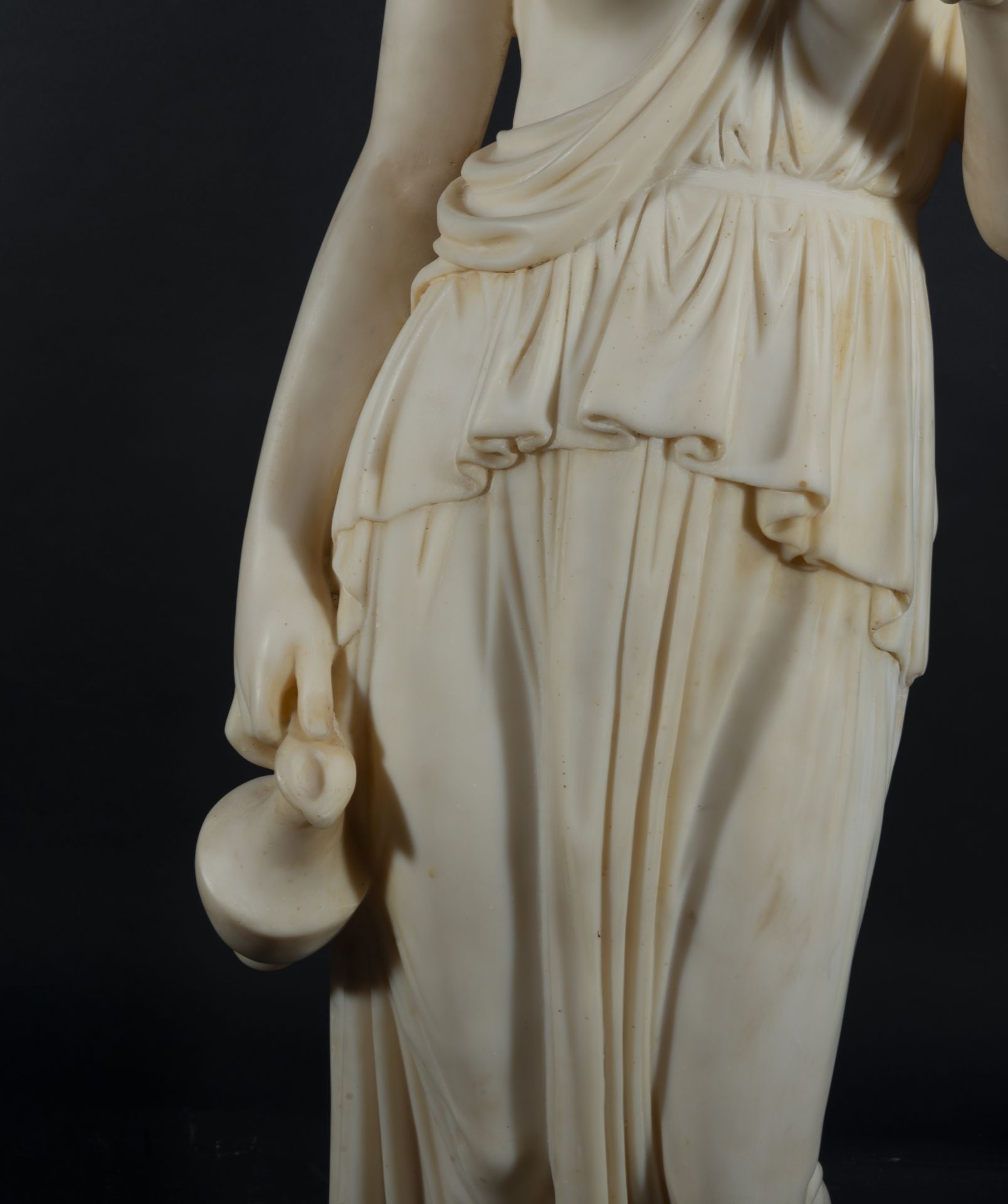 Large Decorative Italian Venus in carved Italian Alabaster for interior decoration, 20th century - Image 3 of 6