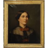 Portrait of Lady, 19th century Italian school, Sicily