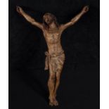 Expiring Christ in polychrome wood, Italy, 18th century