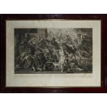 "The Apotheosis of Henry IV and the Proclamation of the Regency of Marie de' Medici", Large Engravin