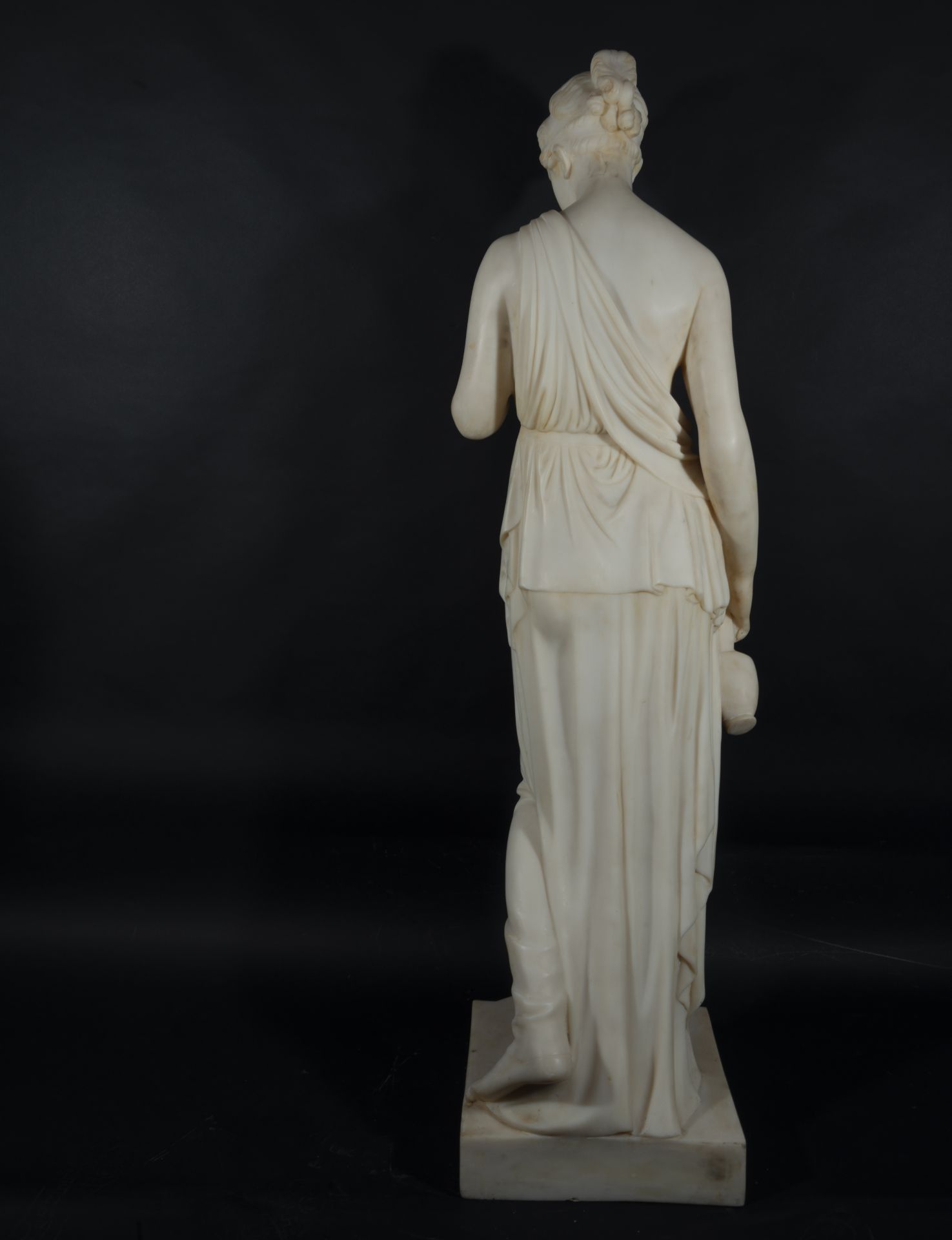 Large Decorative Italian Venus in carved Italian Alabaster for interior decoration, 20th century - Image 6 of 6