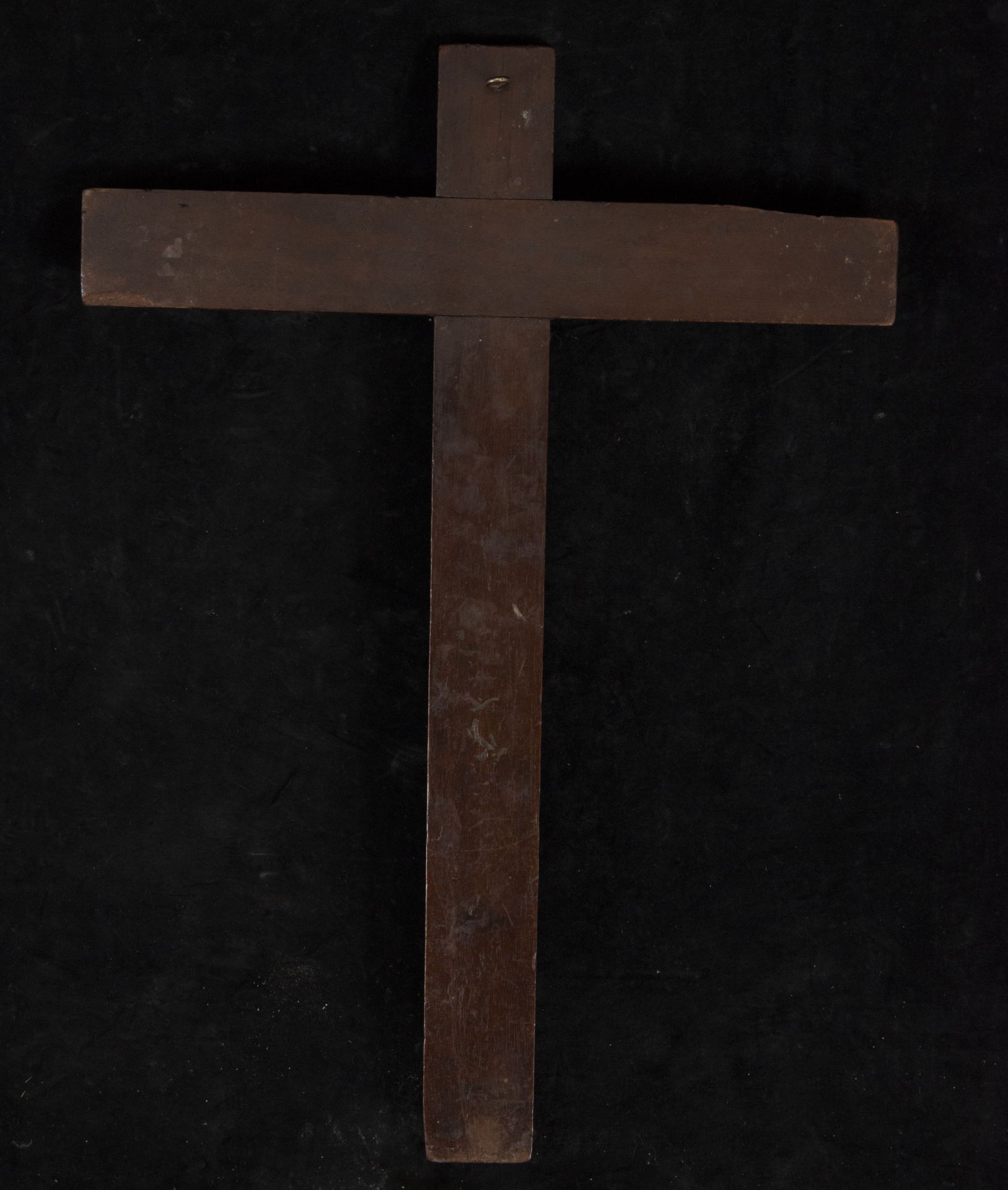 Important Monk Cross called "Cruz de Celda" colonial New Spanish school of the beginning of the 17th - Bild 6 aus 6