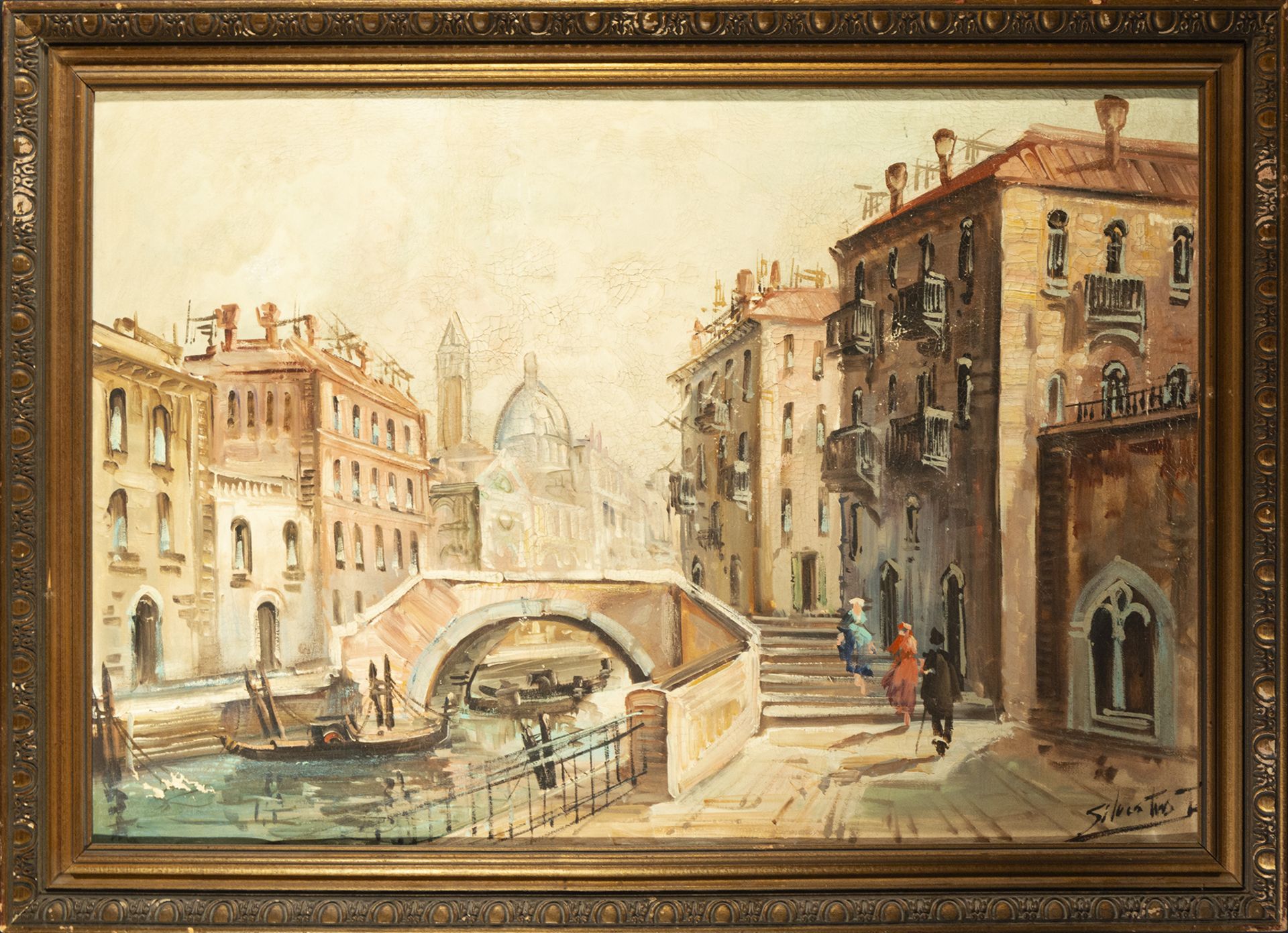 Pair of Views of Venice, Italian school of the early 20th century - Image 2 of 7