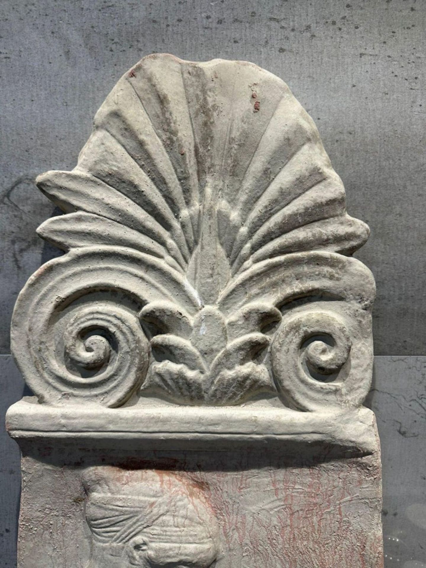 Antefix, Roman sculpture in terracotta, early 20th century - Bild 5 aus 6