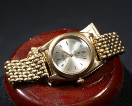 Rolex Oyster in 18k solid gold with complimentary 18k gold jubilee bracelet, model Oyster Perpetual