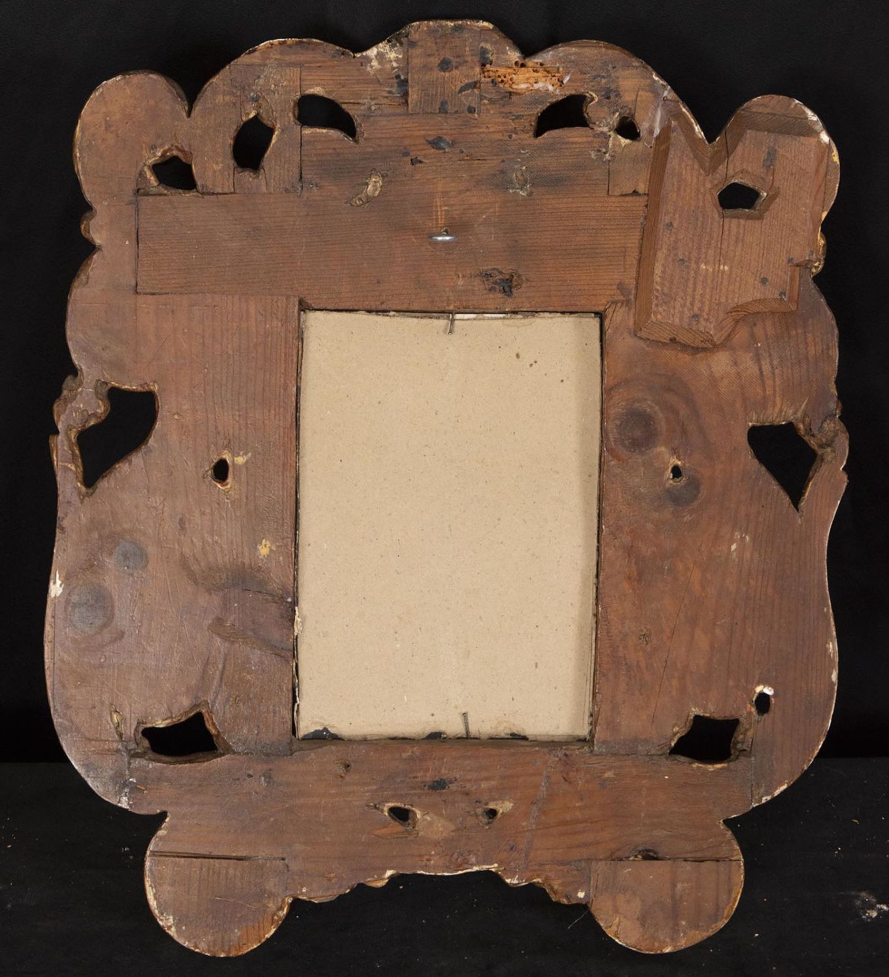 Important Spanish Baroque frame from the late 17th century cornucopia type - Bild 2 aus 2