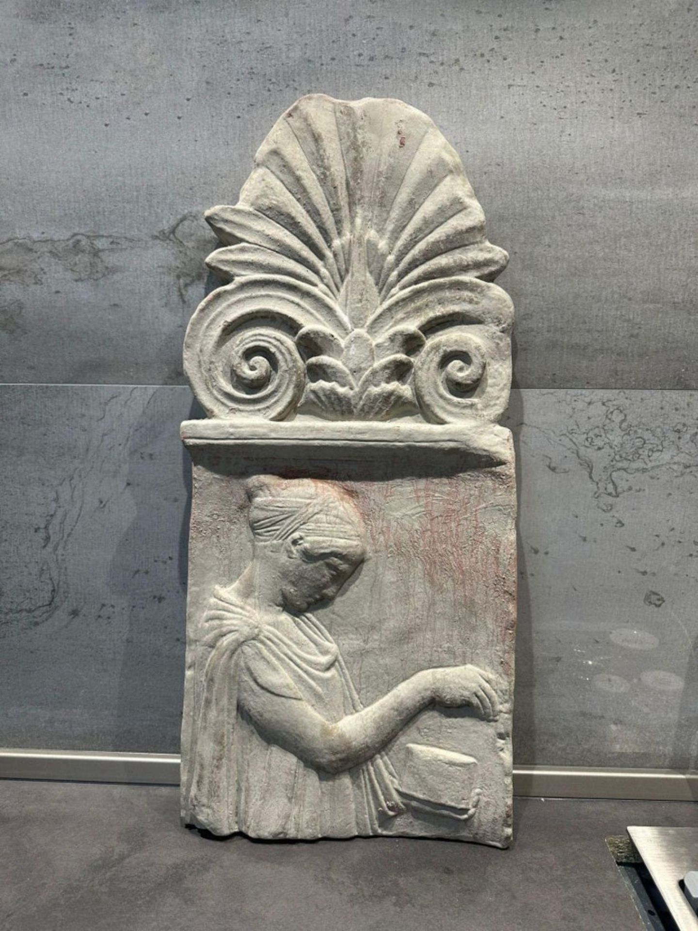 Antefix, Roman sculpture in terracotta, early 20th century - Bild 2 aus 6