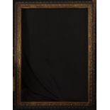 Important Spanish Baroque frame in gilded and ebonized wood, 17th century